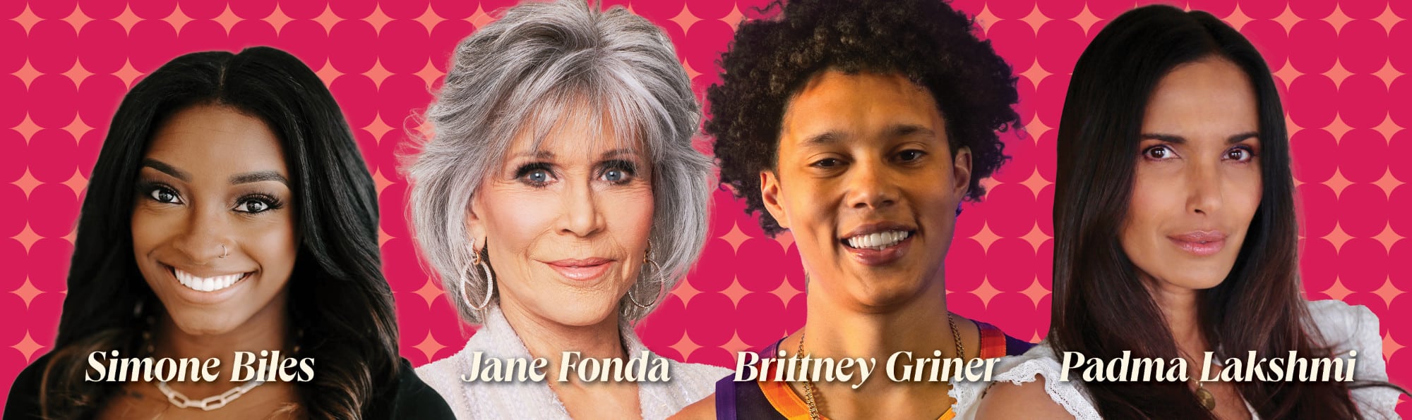 Join Simone Biles, Jane Fonda, Brittney Griner, Padma Lakshmi and more at the California Conference for Women February 12th!